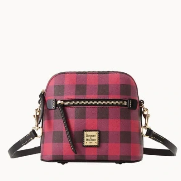 Dooney & Bourke Tucker Domed Crossbody Red - Picture 1 of 10